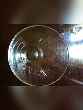 Marc Aurel Clear Glass Serving Bowl